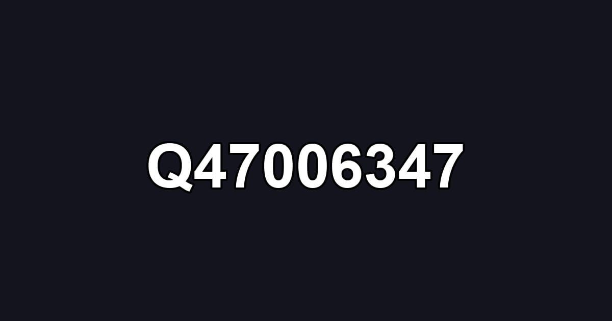 Q47006347