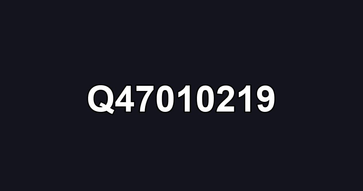 Q47010219