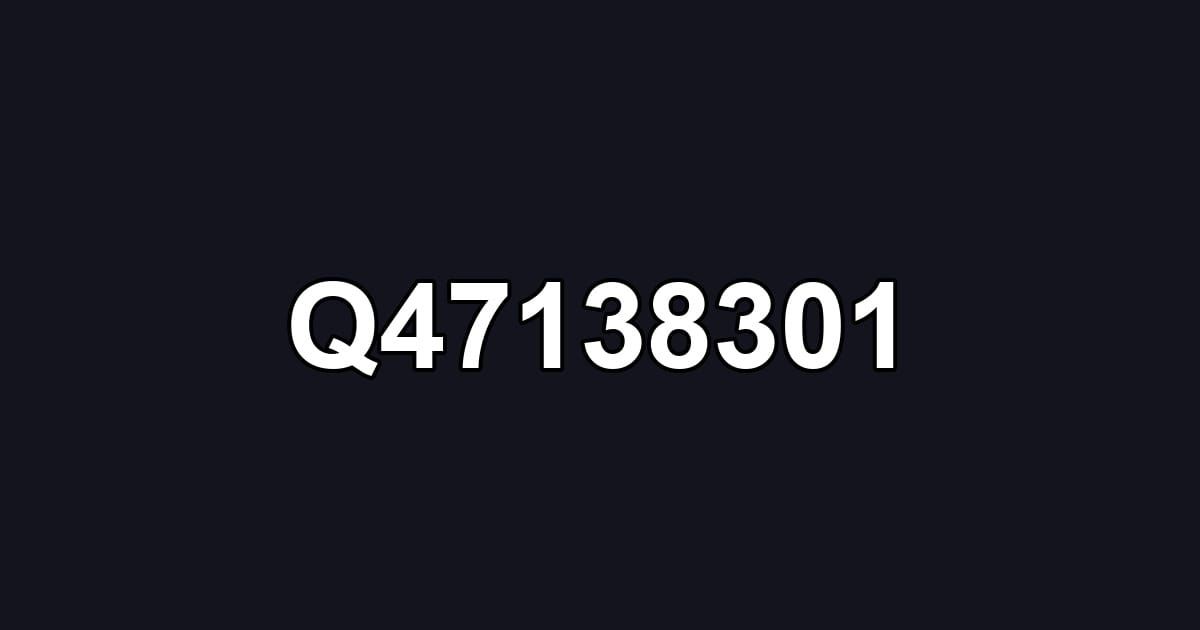 Q47138301