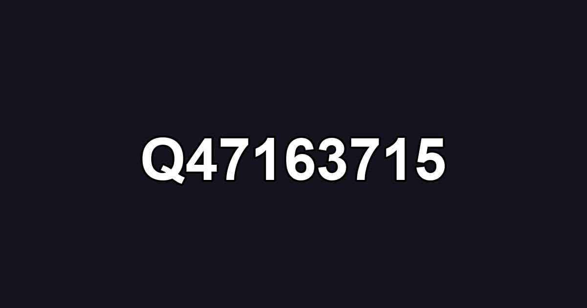 Q47163715