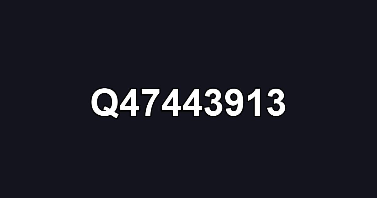 Q47443913