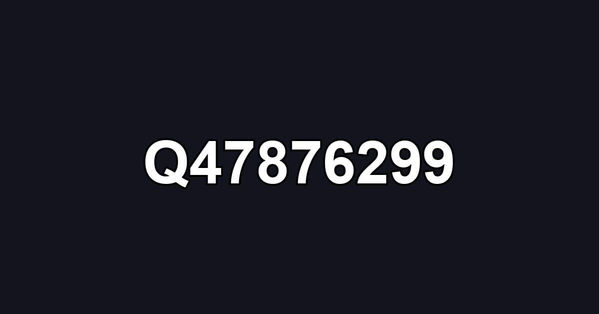 Q47876299