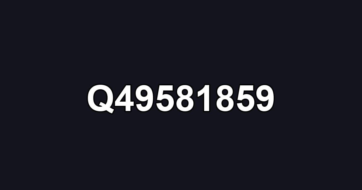 Q49581859