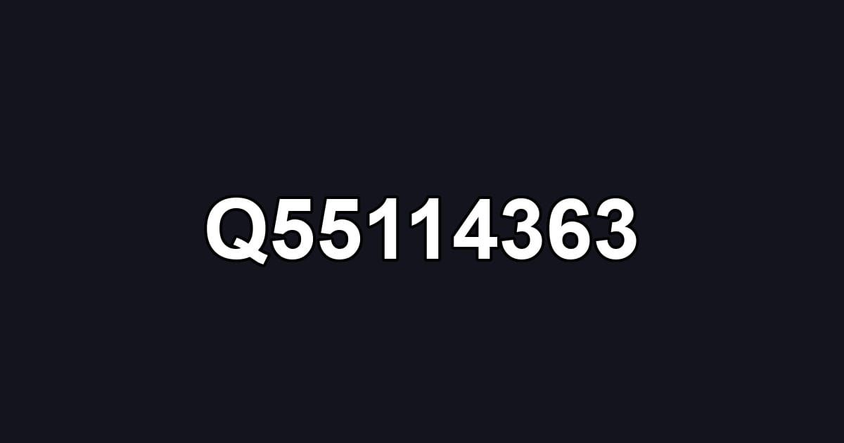 Q55114363