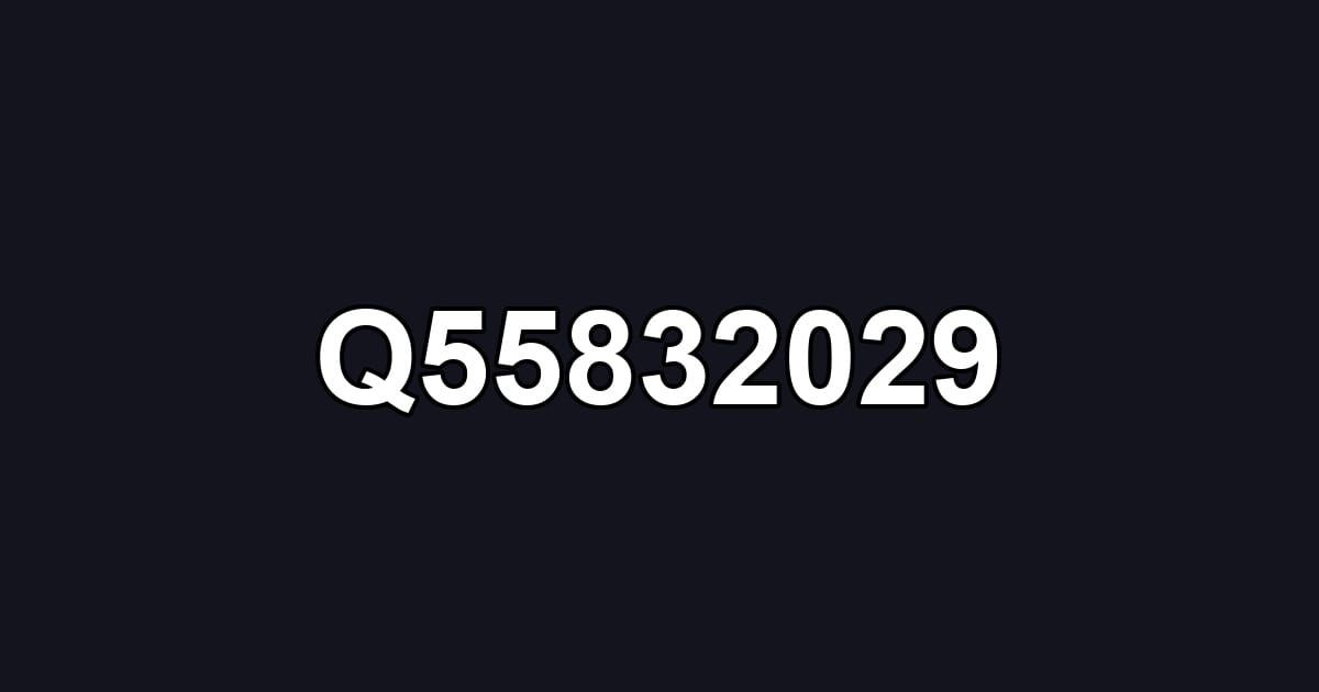 Q55832029
