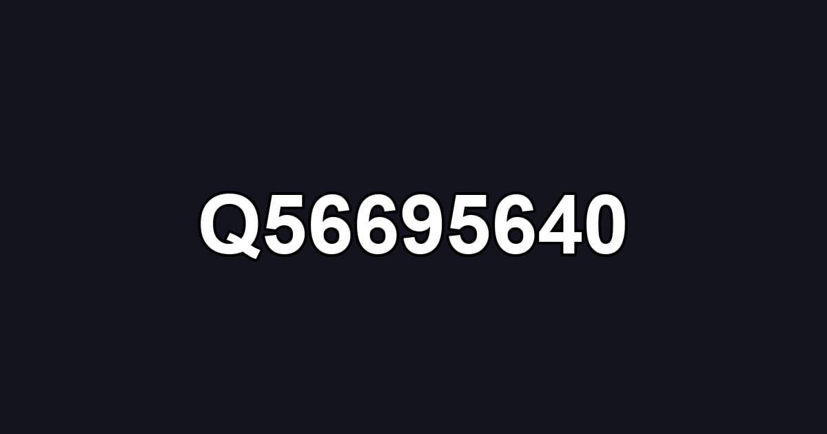 Q56695640