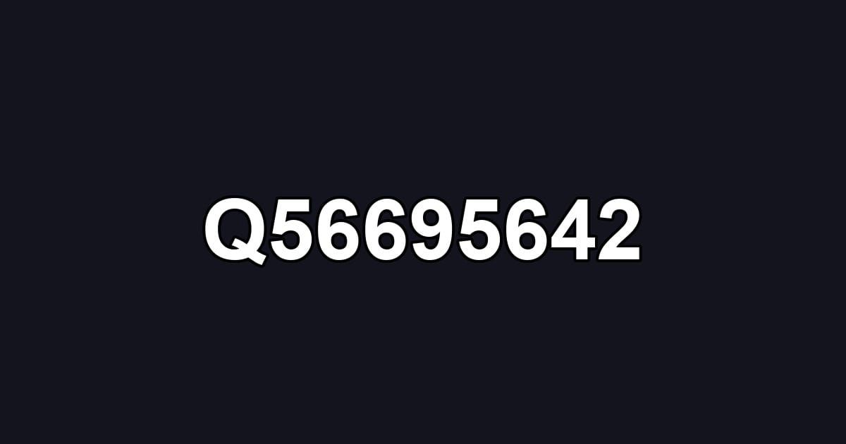 Q56695642