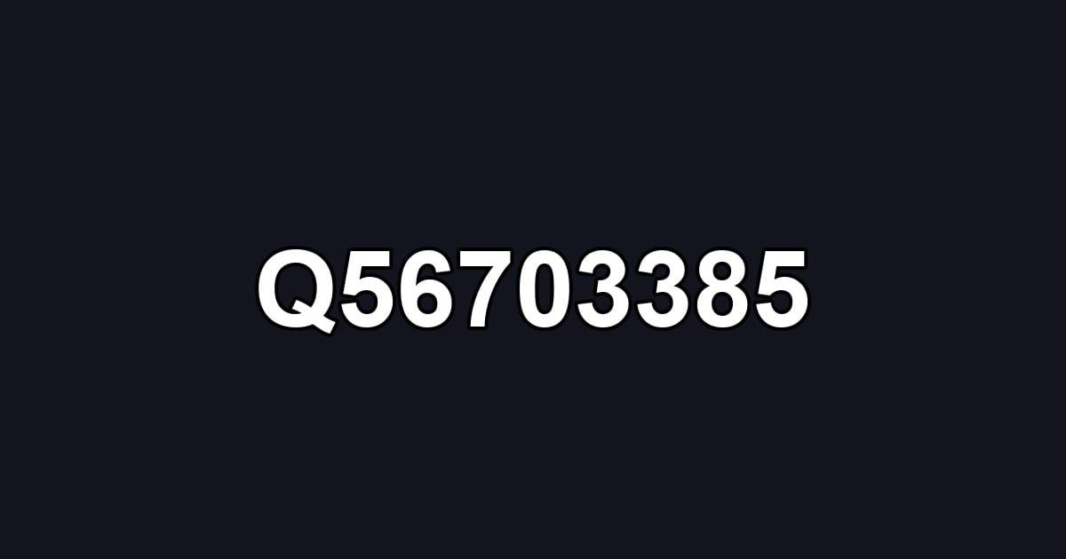 Q56703385