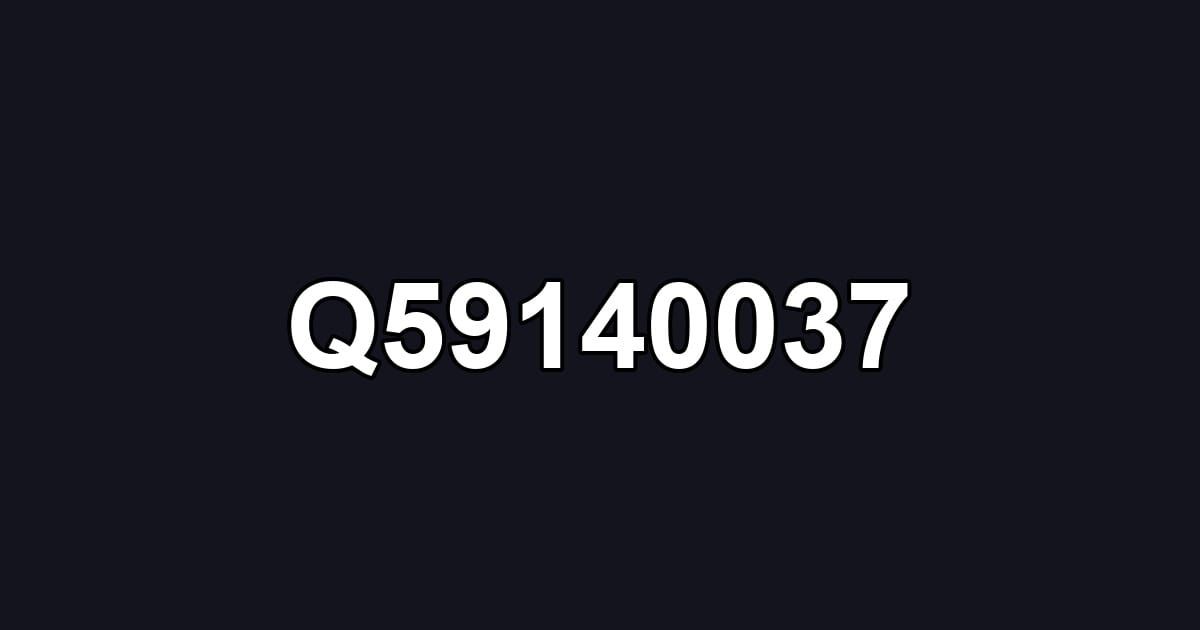 Q59140037