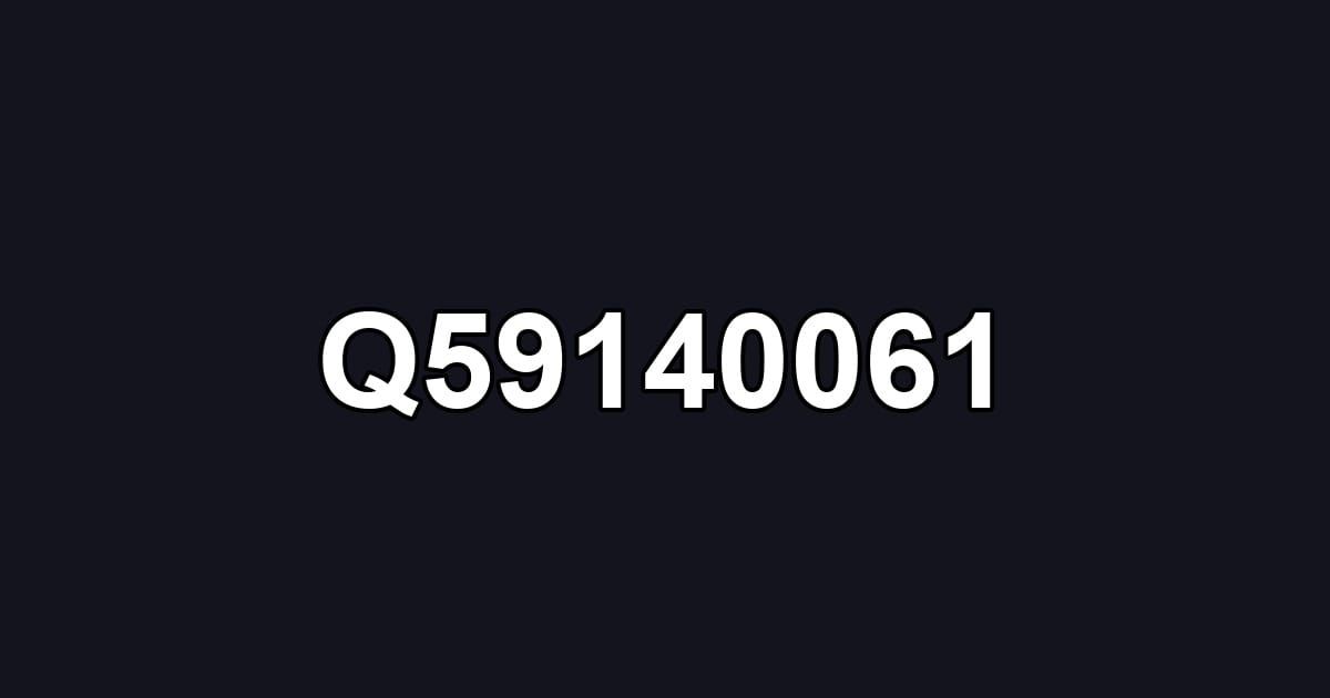 Q59140061