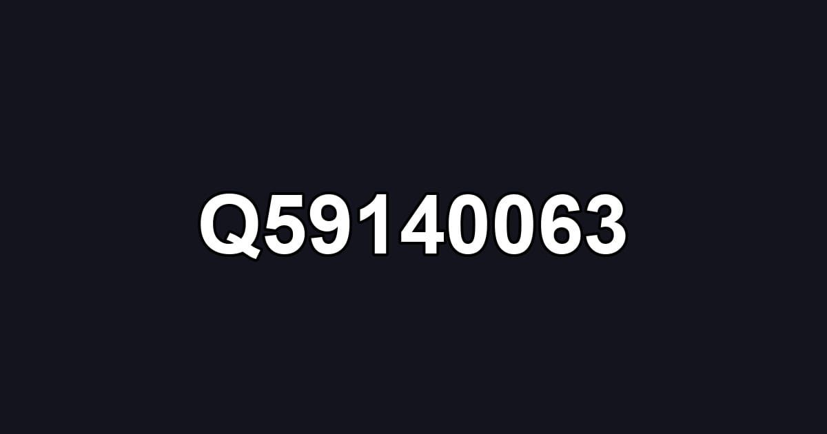 Q59140063