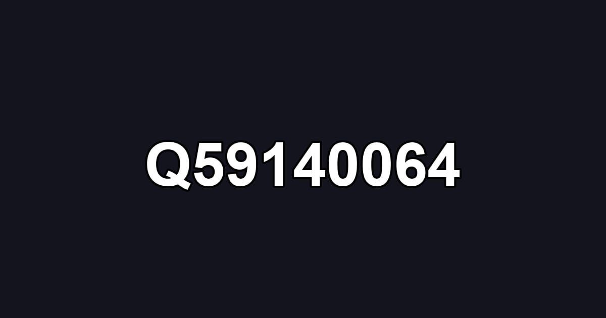 Q59140064