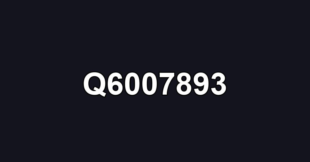 Q6007893