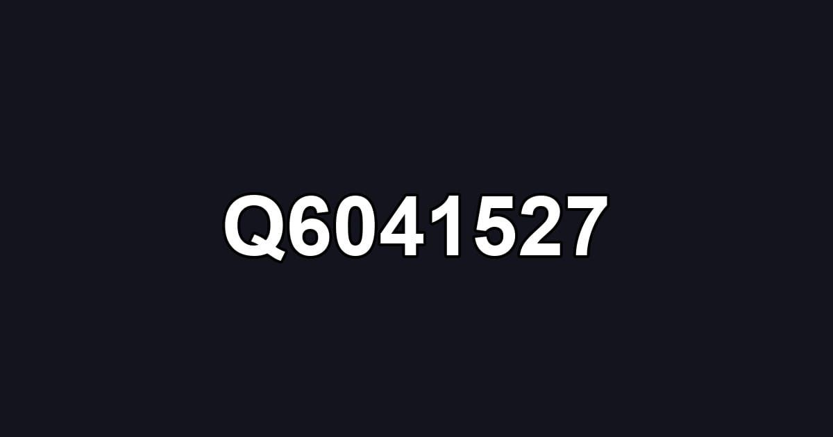 Q6041527