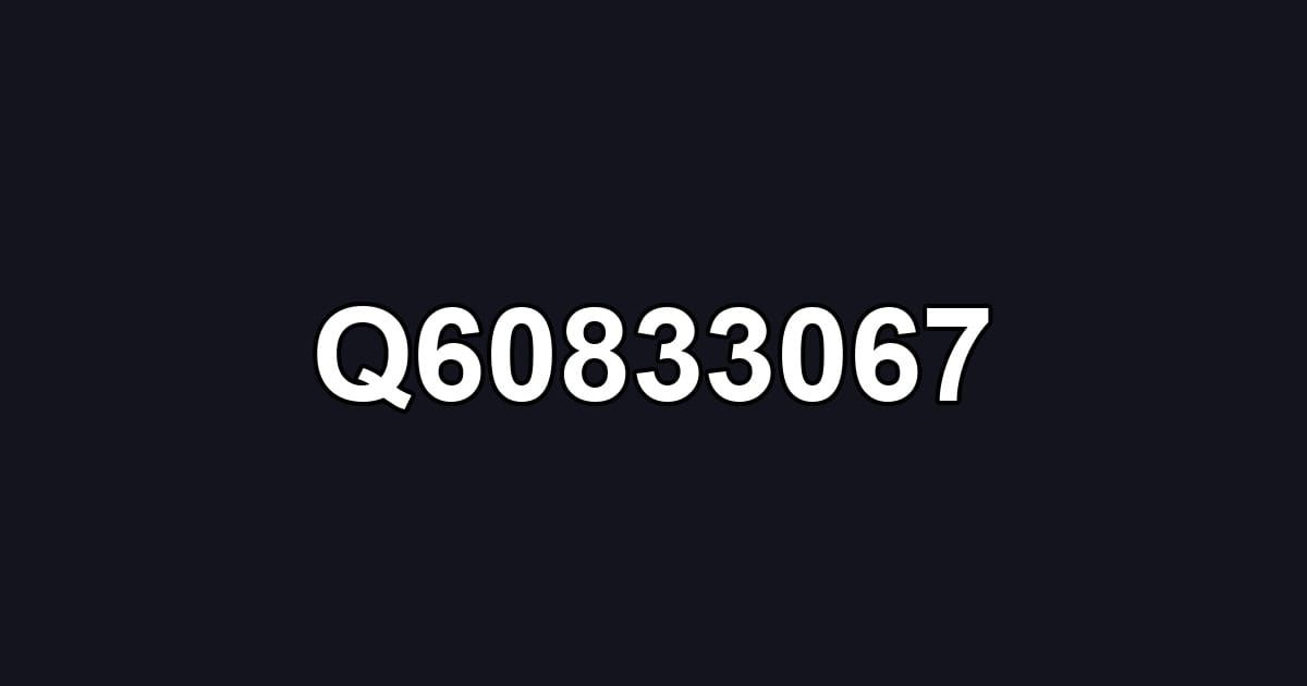 Q60833067