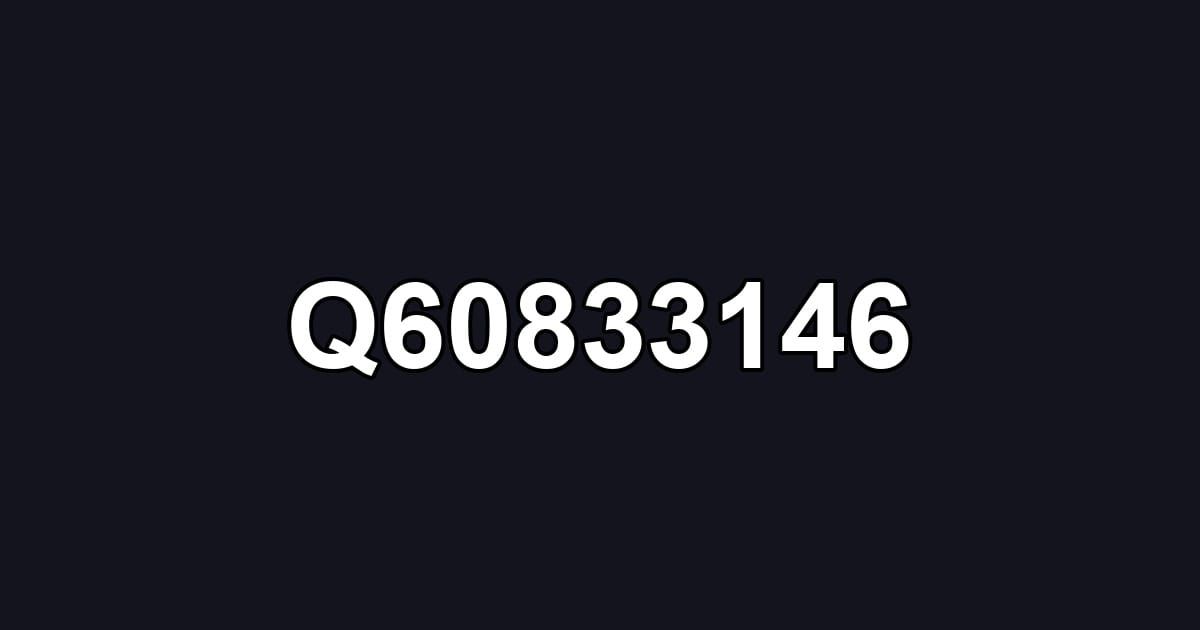 Q60833146