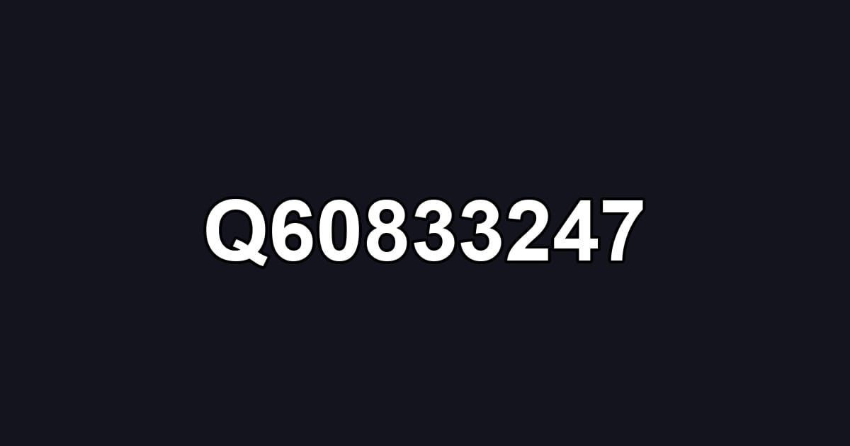 Q60833247