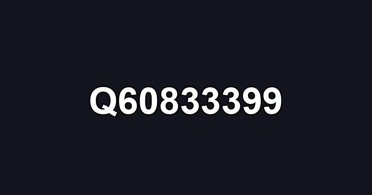 Q60833399