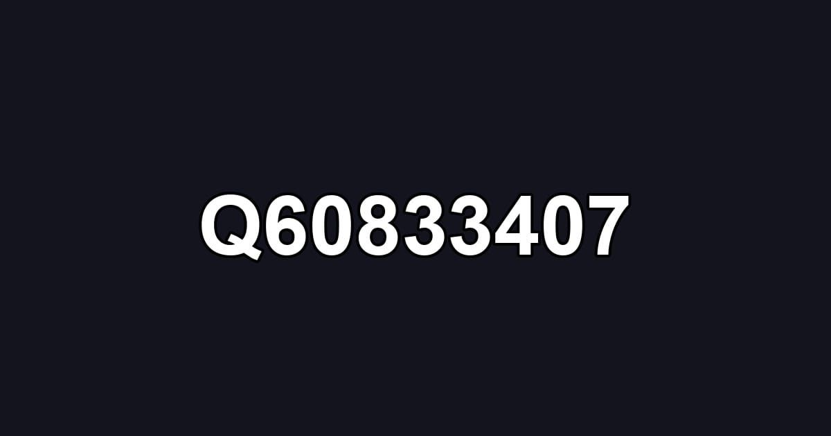 Q60833407