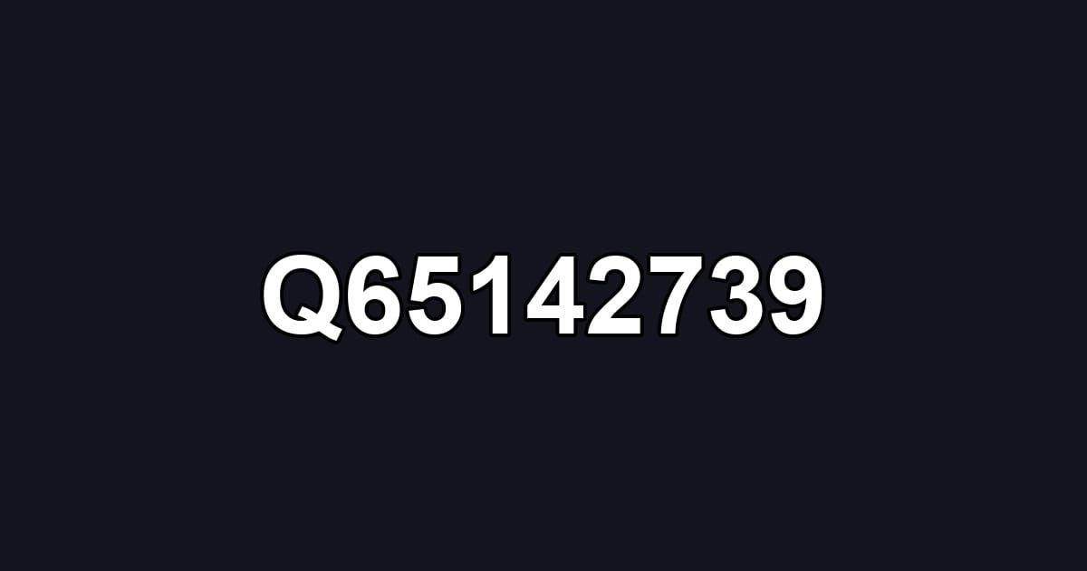 Q65142739
