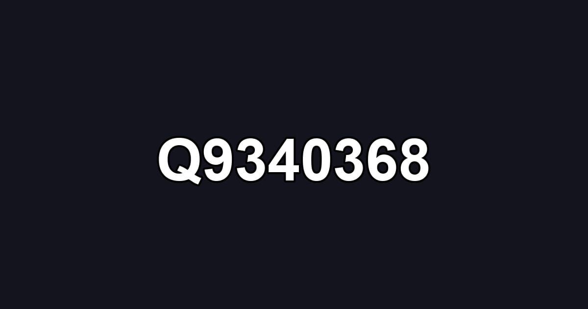 Q9340368