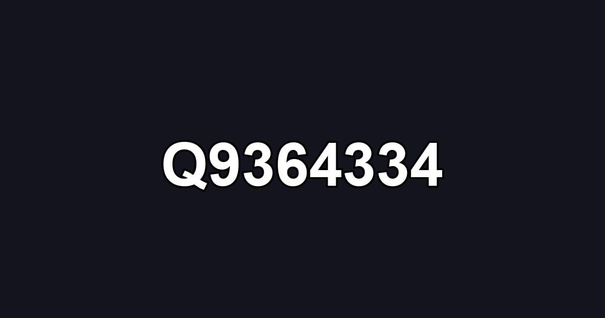 Q9364334
