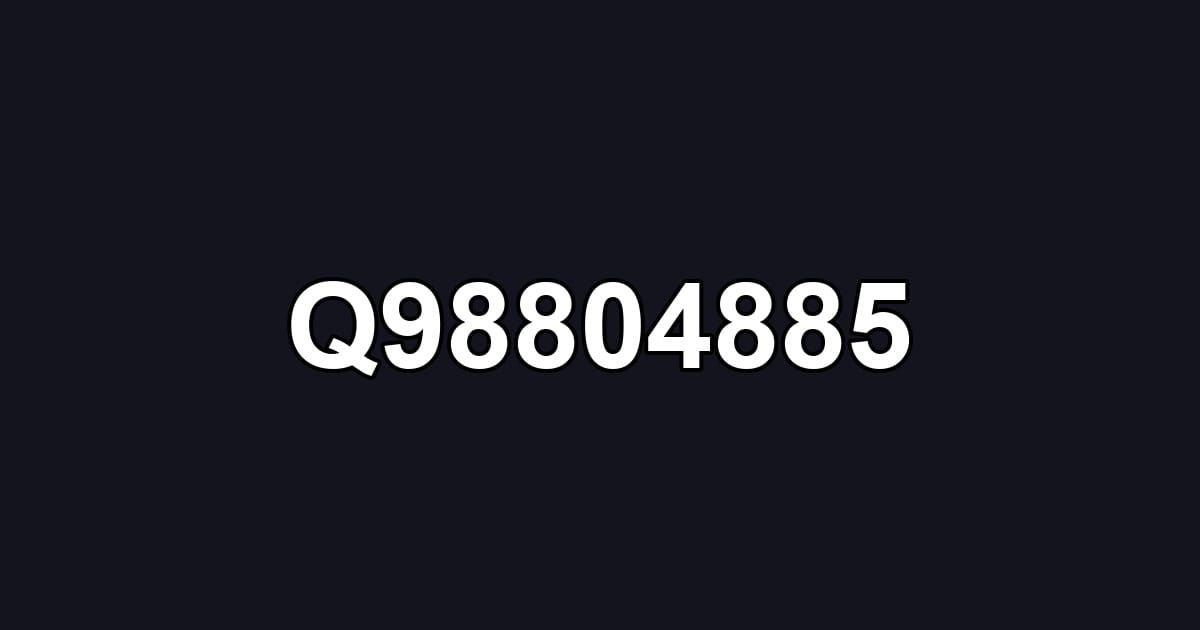Q98804885