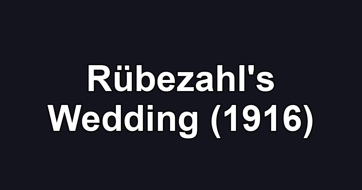 Rübezahl's Wedding (1916)