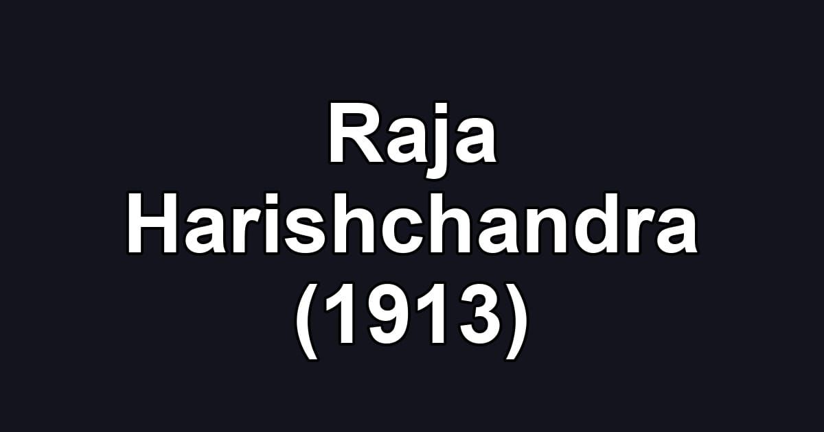Raja Harishchandra (1913)