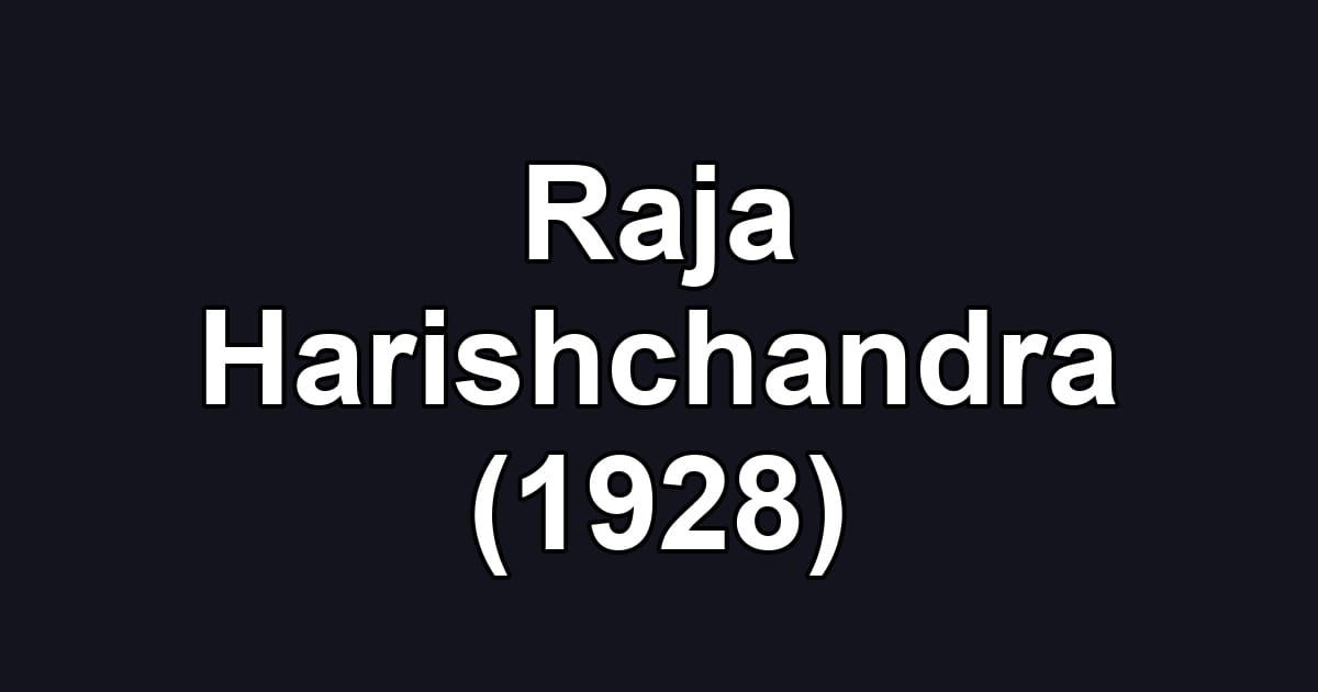 Raja Harishchandra (1928)