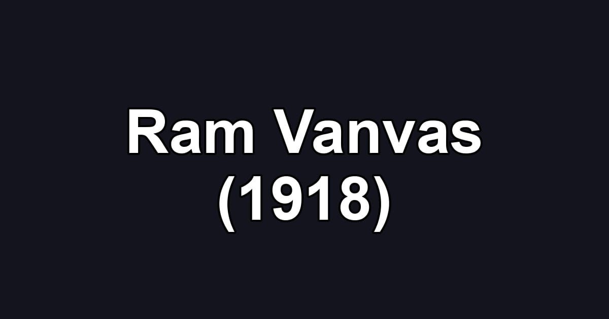 Ram Vanvas (1918)
