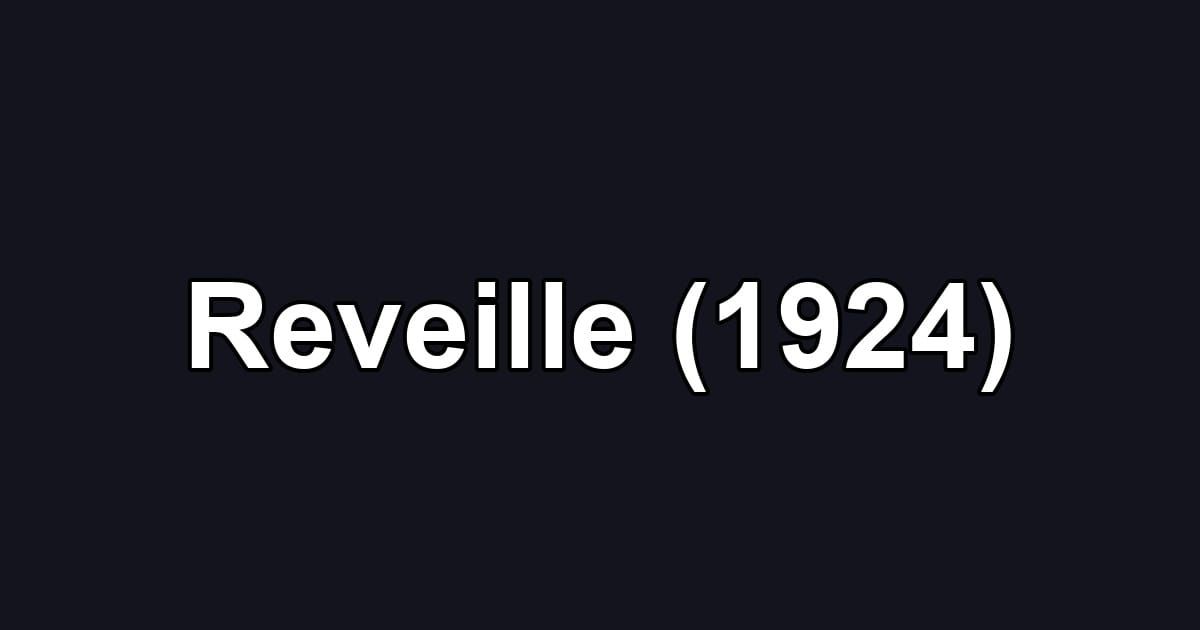 Reveille (1924)