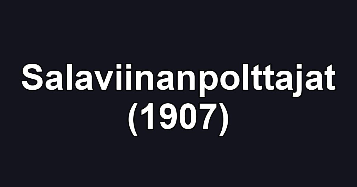 Salaviinanpolttajat (1907)