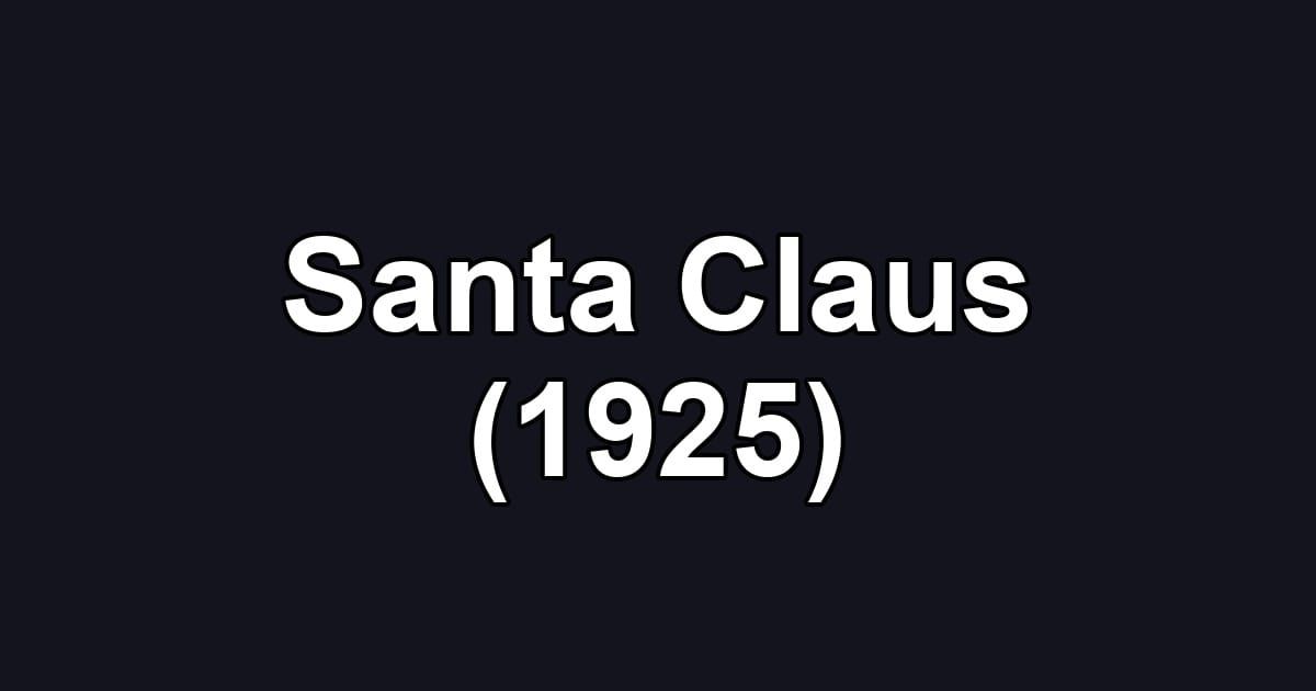 Santa Claus (1925)