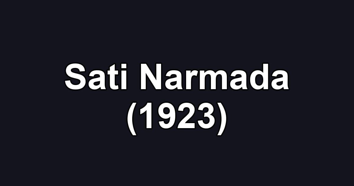 Sati Narmada (1923)