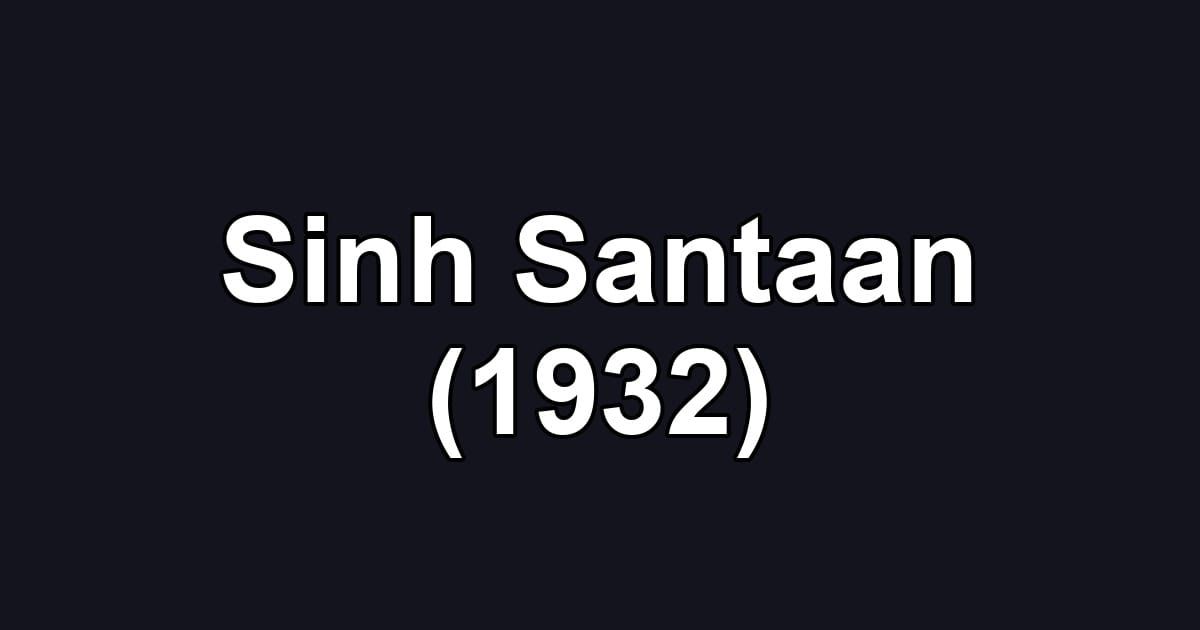 Sinh Santaan (1932)