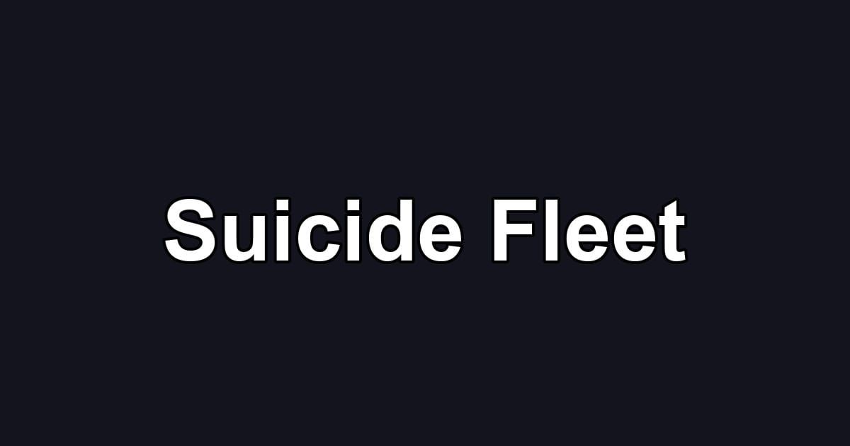 Suicide Fleet