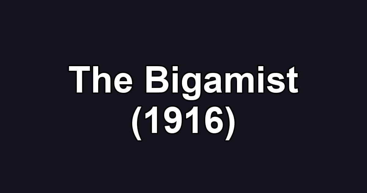 The Bigamist (1916)