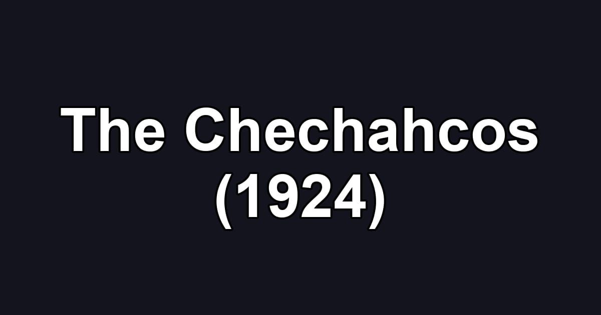 The Chechahcos (1924)
