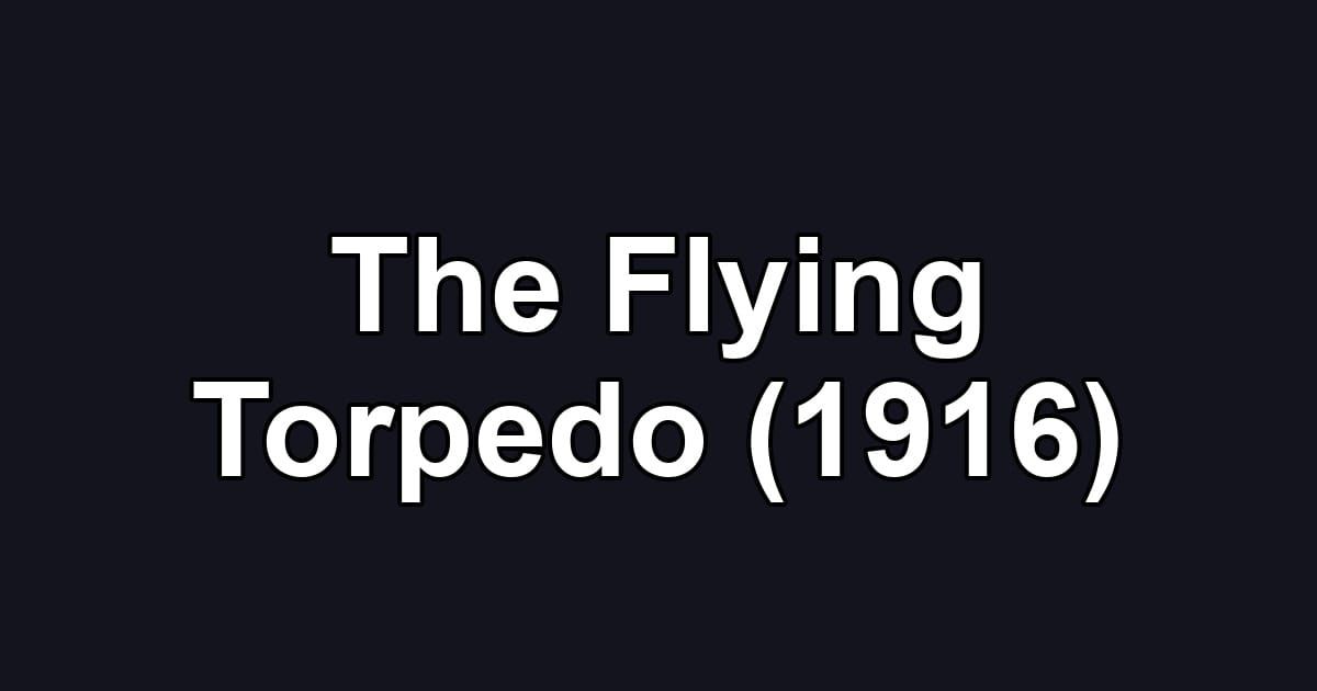 The Flying Torpedo (1916)