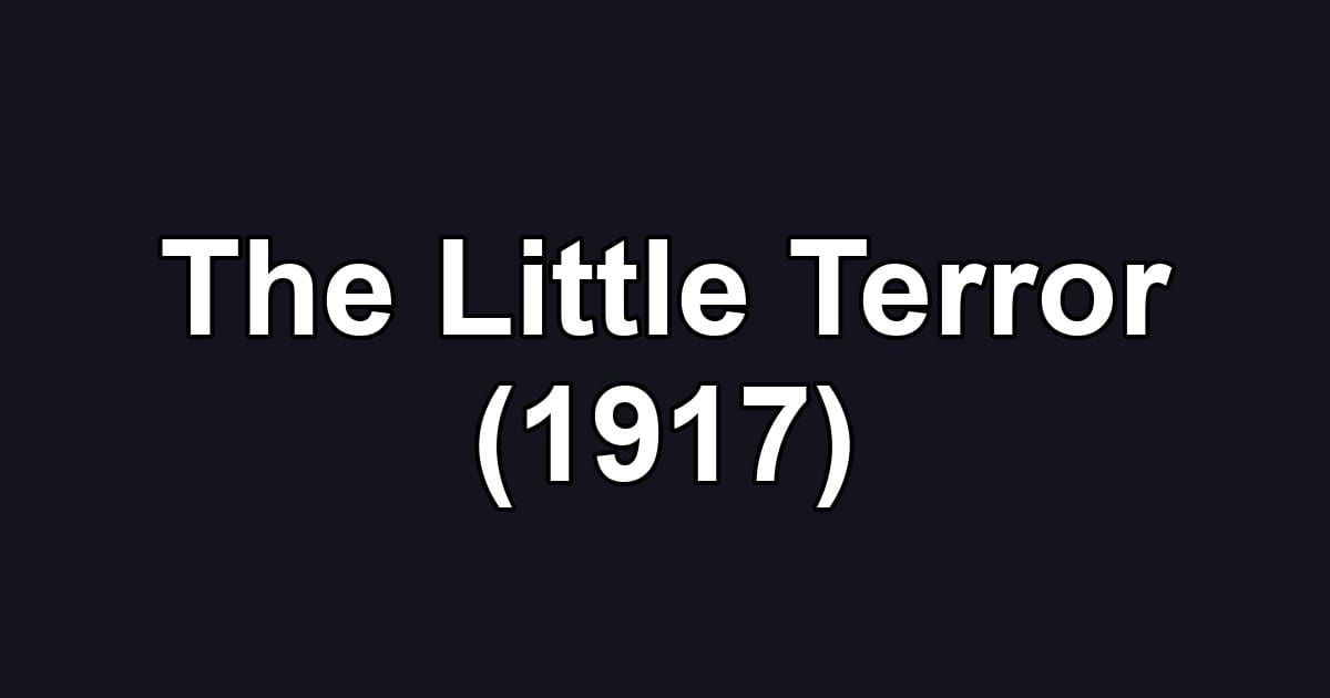 The Little Terror (1917)