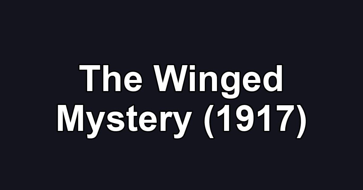 The Winged Mystery (1917)