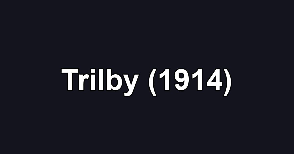 Trilby (1914)