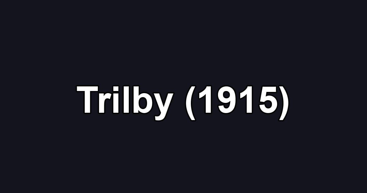 Trilby (1915)
