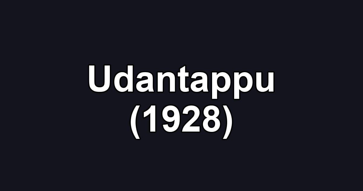 Udantappu (1928)