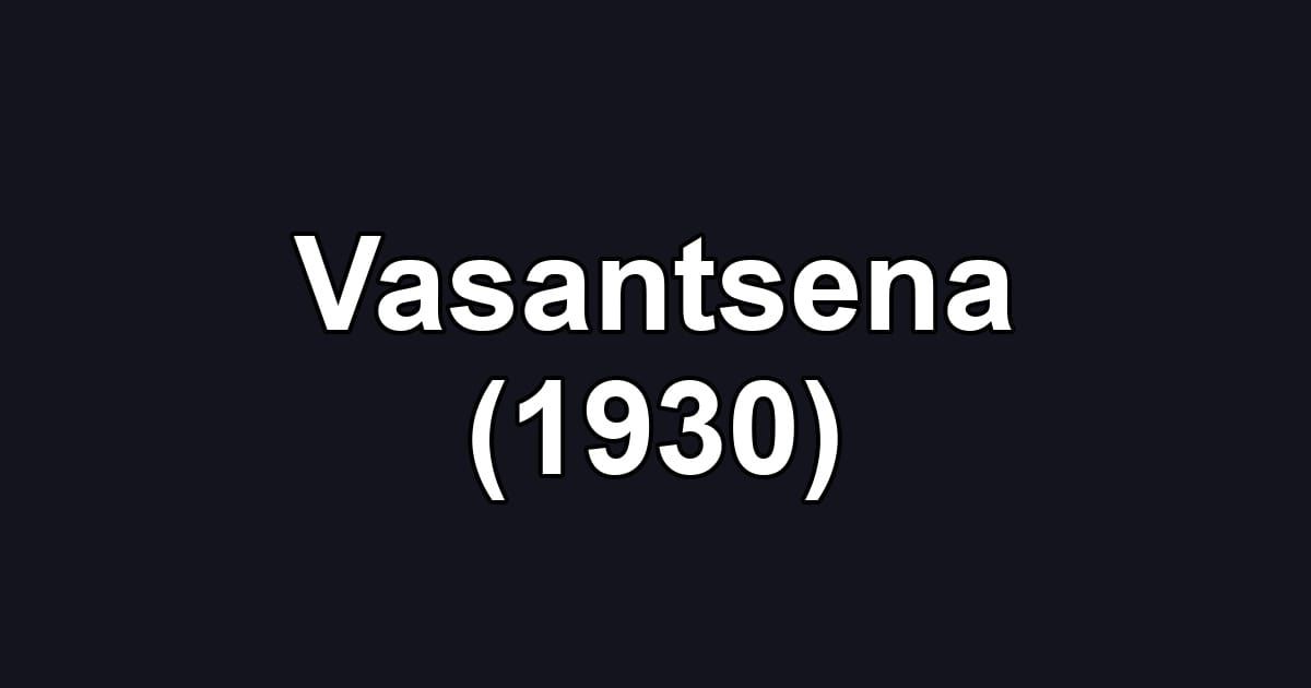 Vasantsena (1930)