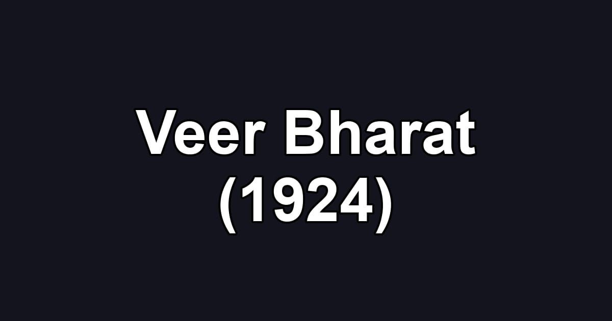 Veer Bharat (1924)