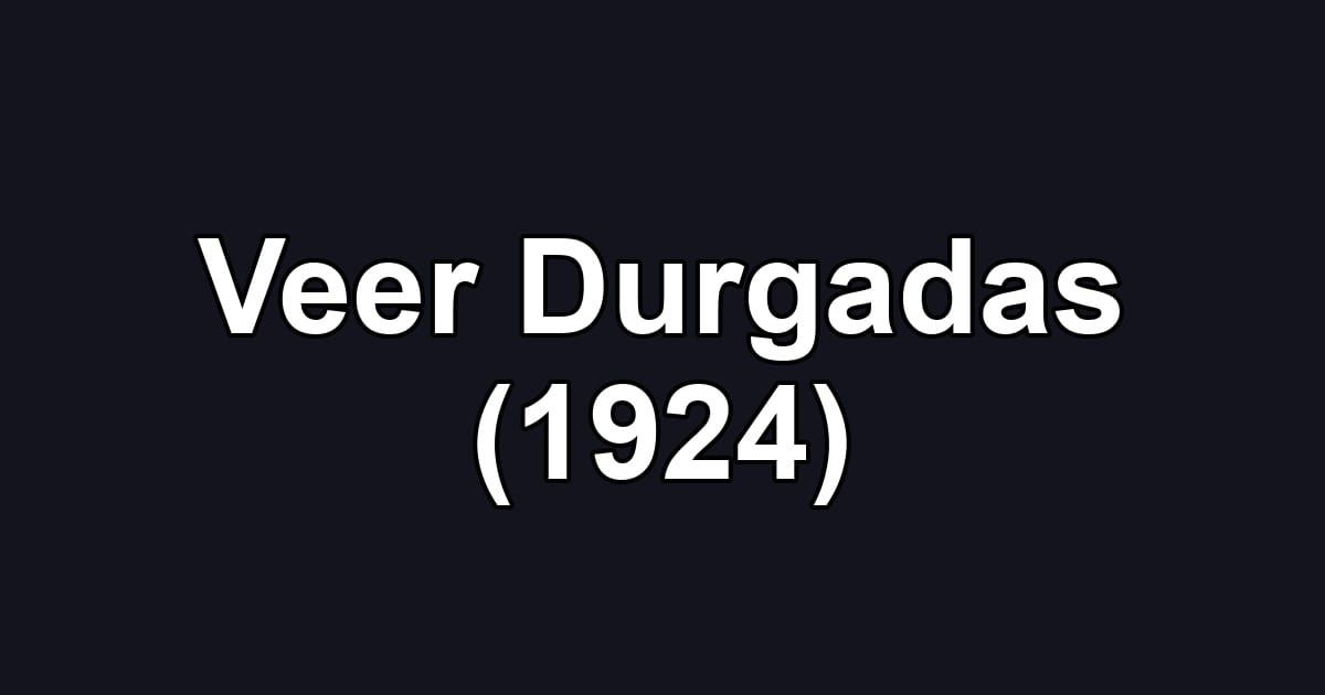 Veer Durgadas (1924)