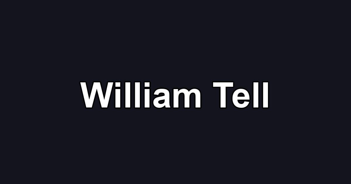 William Tell