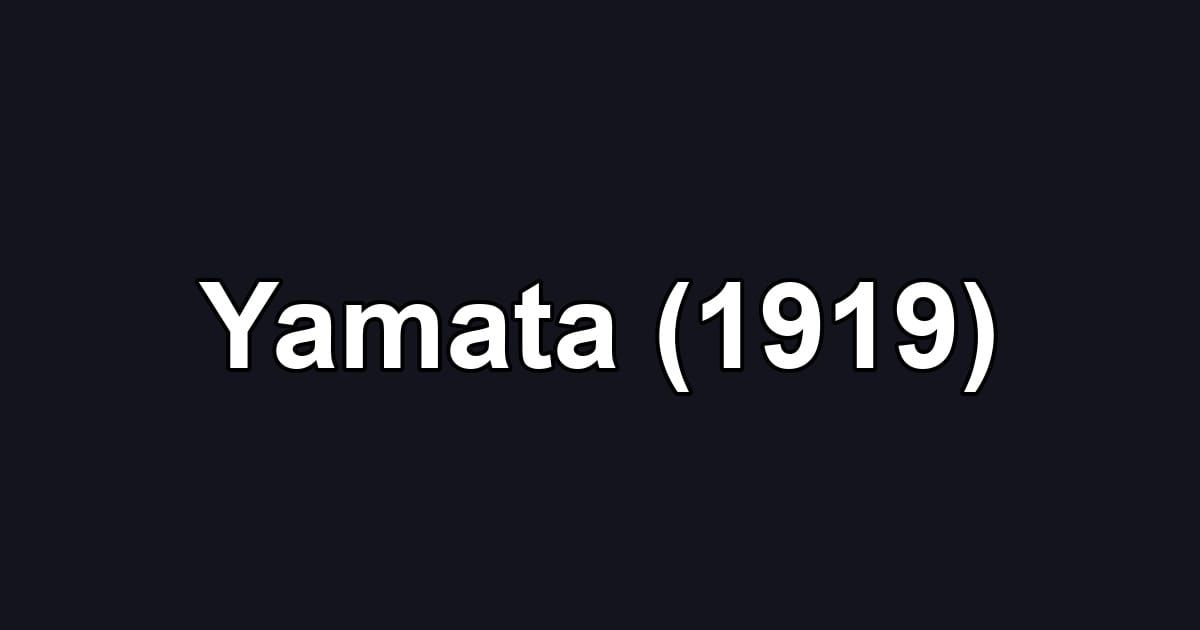 Yamata (1919)